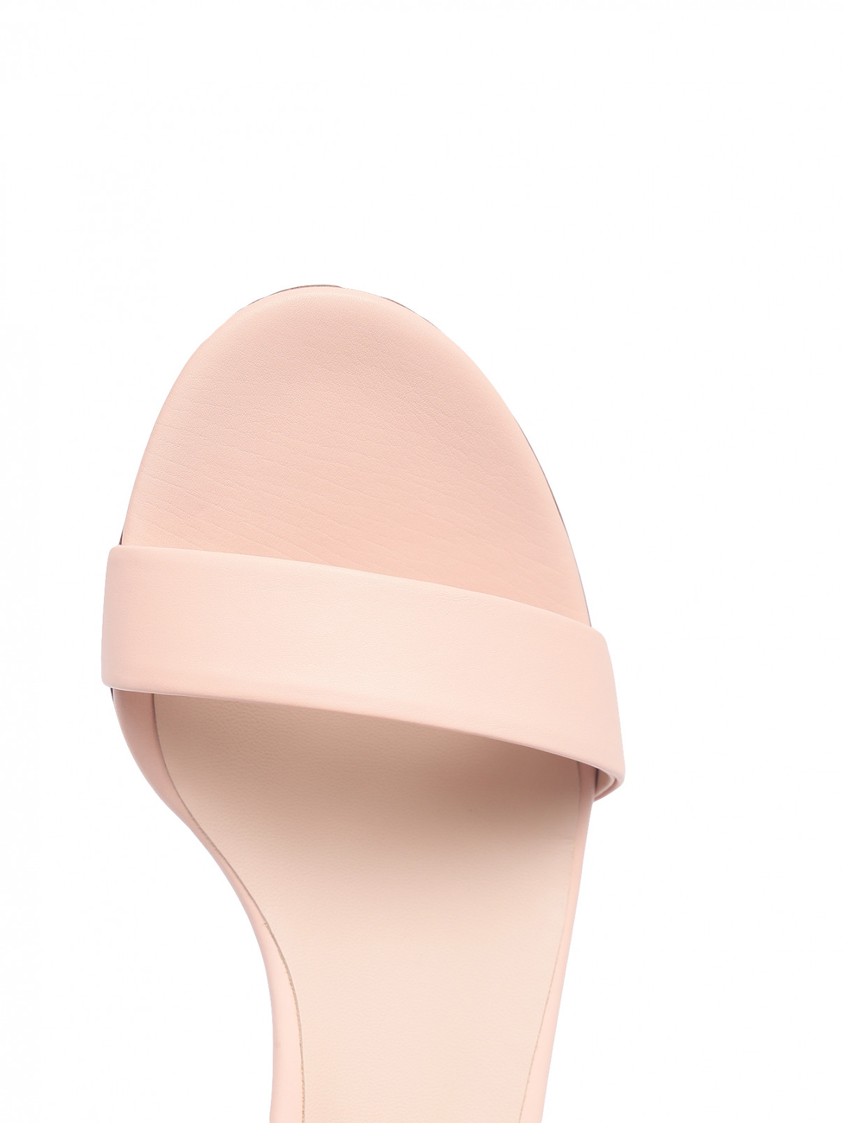 Босоножки из кожи на низком каблуке Le Silla  –  Обтравка3