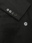 Пиджак двубортный из шерсти и шелка Max Mara  –  Деталь