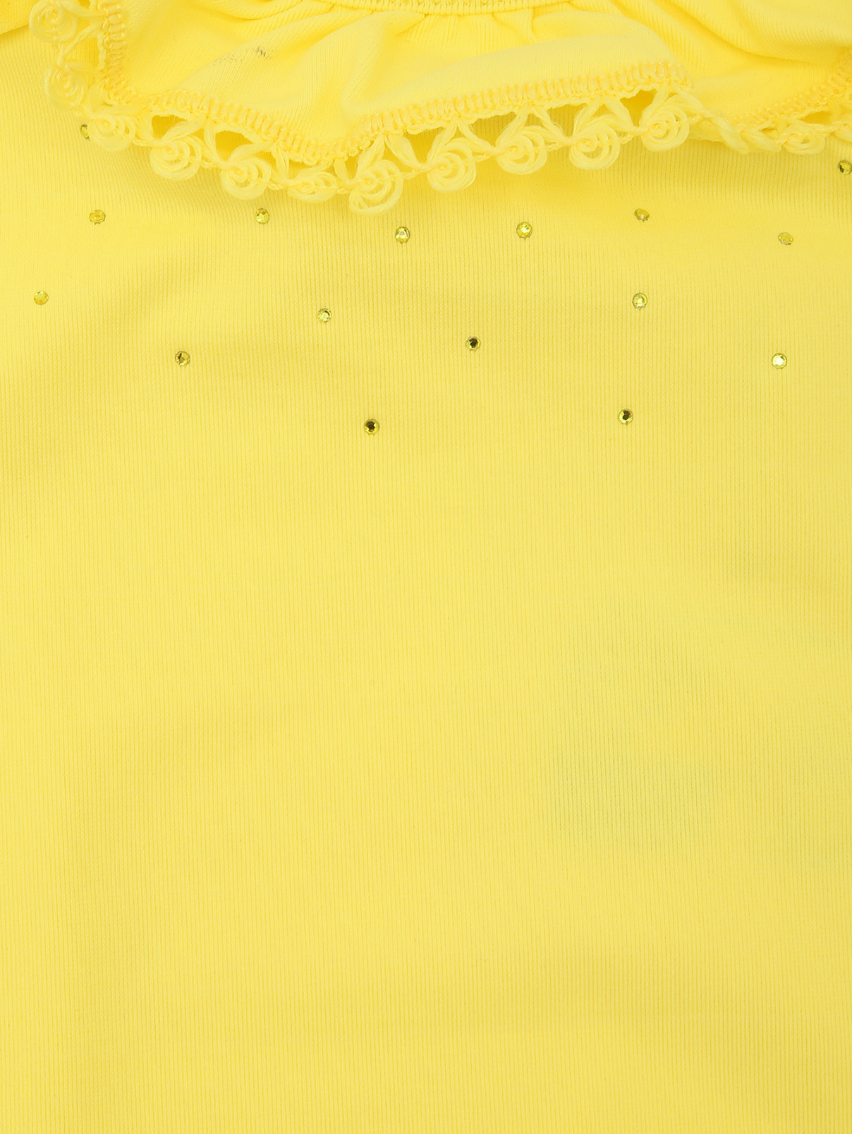 Слитный купальник со стразами La Perla  –  Деталь  – Цвет:  Желтый
