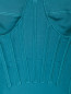 Платье-макси из шелка с декоративными рукавами и шлейфом Zac Posen  –  Деталь
