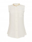 Блуза из шелка с декоративной отделкой Moschino  –  Общий вид