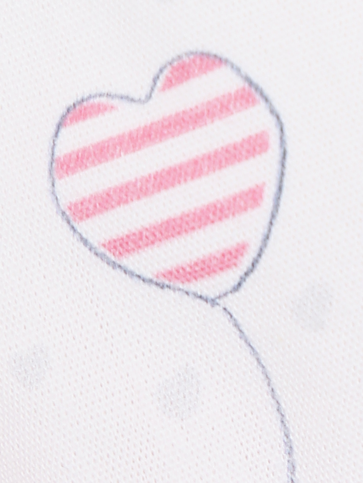 Шапка хлопковая с узором Maximo  –  Деталь1  – Цвет:  Розовый