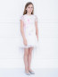 Платье-мини с цветочным узором Caf  –  МодельВерхНиз
