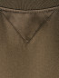 Блуза из шелка с трикотажными манжетами Theory  –  Деталь