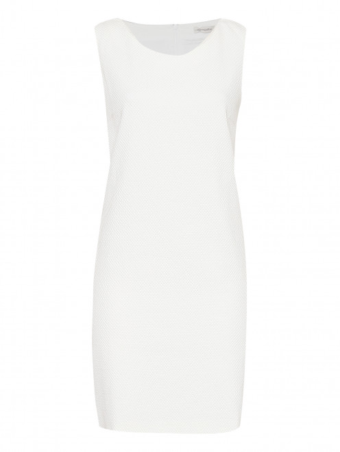 Платье из хлопка с круглым вырезом Cappellini - Общий вид