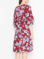 Трикотажное платье с цветочным узором Weekend Max Mara  –  МодельВерхНиз1