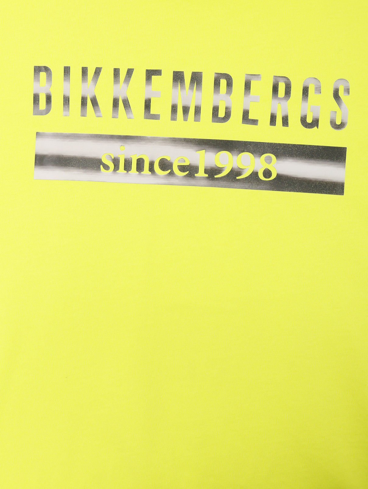 Футболка с коротким рукавом Bikkembergs  –  Деталь  – Цвет:  Зеленый