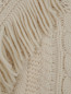 Свитер из шерсти и кашемира крупной вязки Burberry  –  Деталь