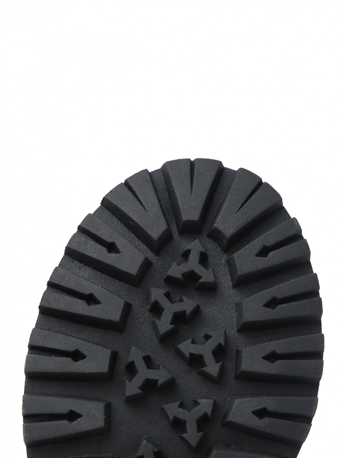 Ботинки из кожи на липучках Missouri  –  Обтравка4  – Цвет:  Черный