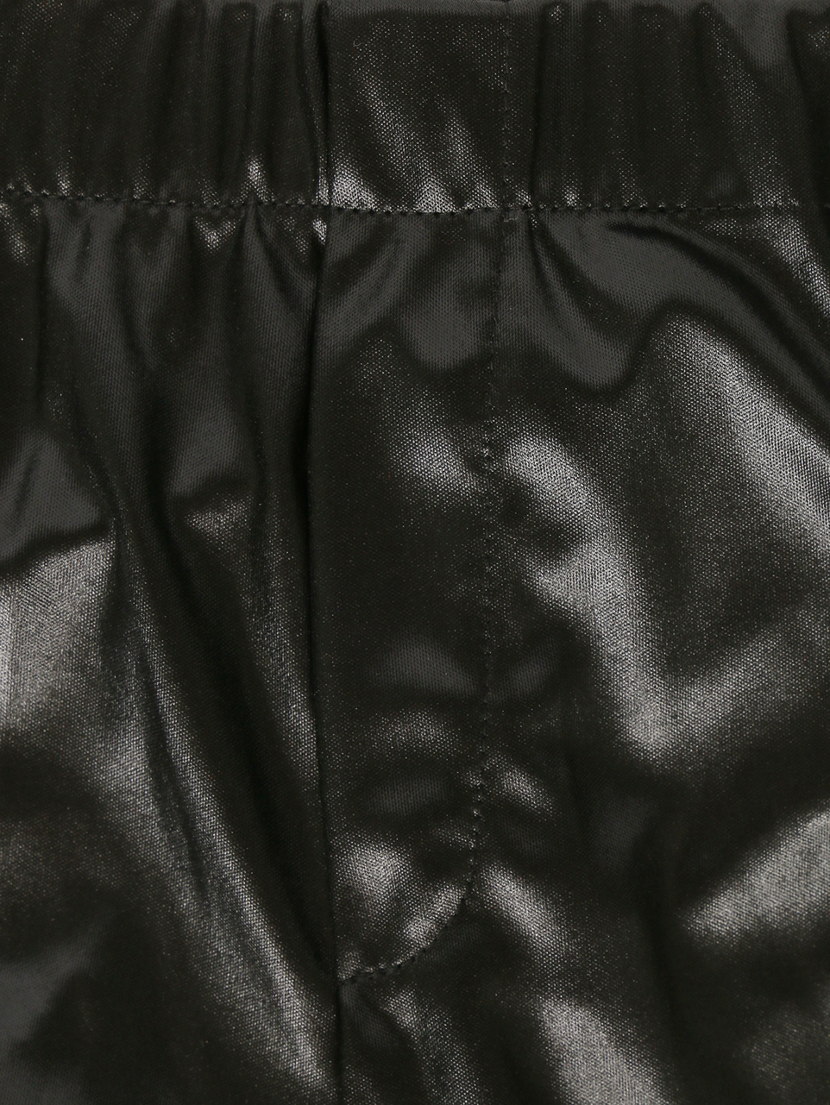 Леггинсы из шелковистого материала MiMiSol  –  Деталь  – Цвет:  Черный