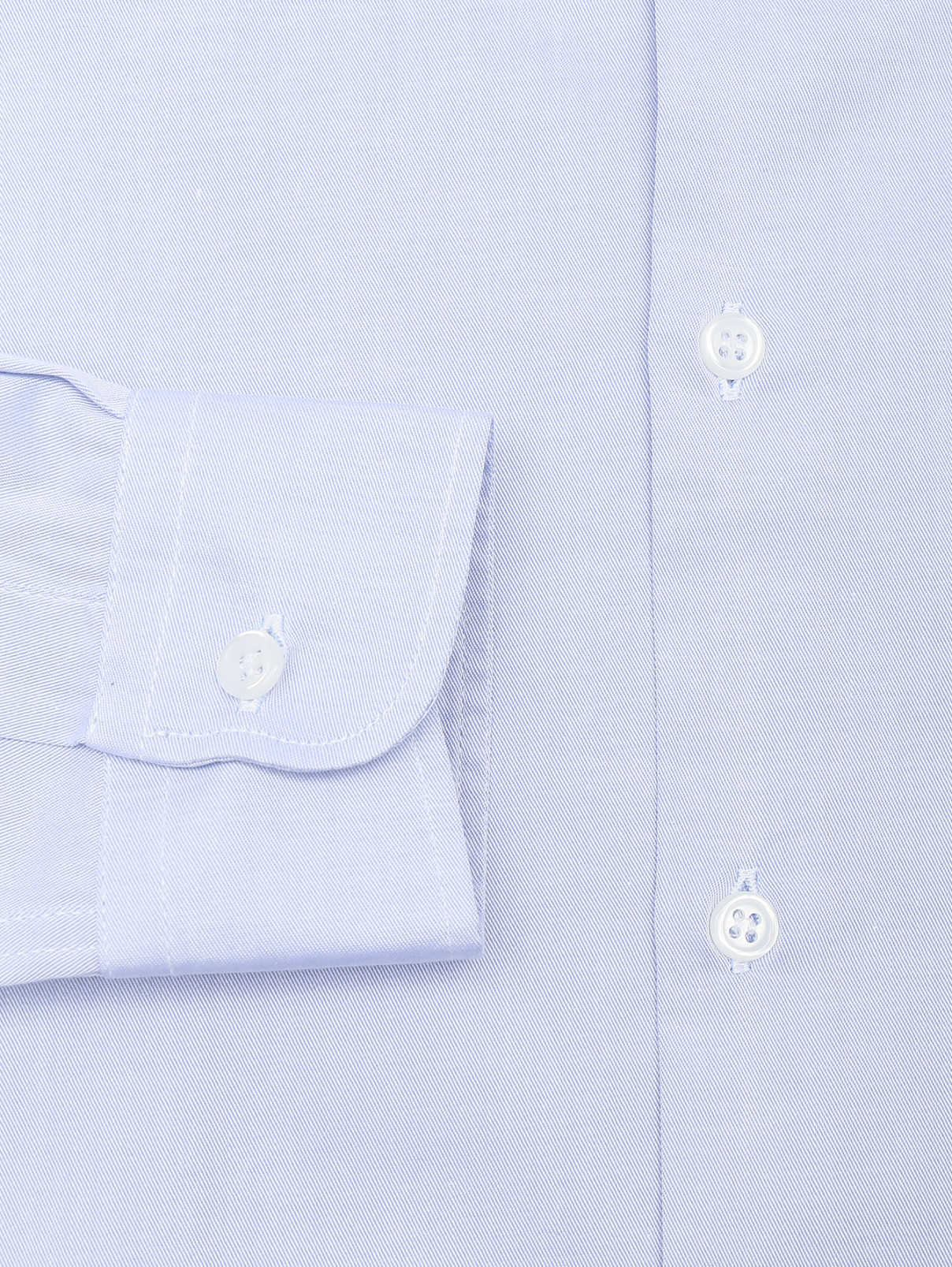 Рубашка из хлопка Dal Lago  –  Деталь1  – Цвет:  Синий