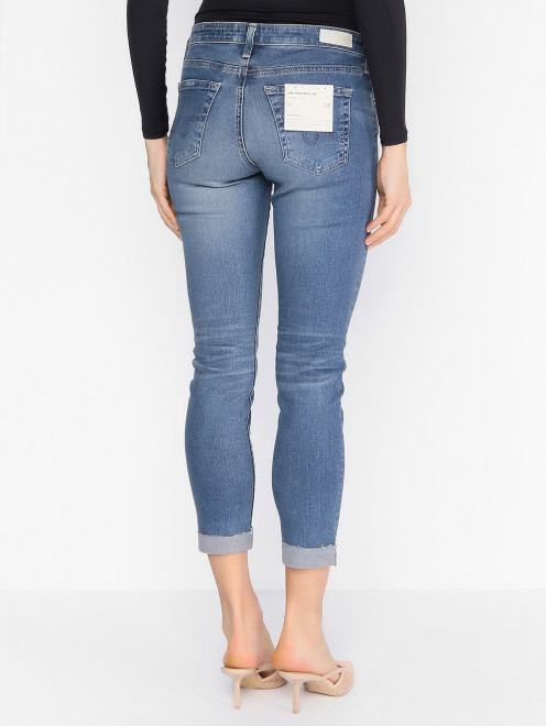 Укороченные джинсы из смешанного хлопка - МодельВерхНиз1