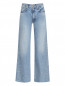 Широкие джинсы из хлопка Slvrlake  –  Общий вид