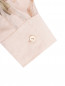 Блуза из шелка с узороом и карманами Alberta Ferretti  –  Деталь1
