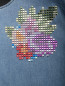 Блуза с декоративной аппликацией Love Moschino  –  Деталь