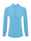 Блуза из смешанного шелка свободного кроя Moschino Boutique  –  Общий вид