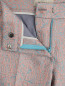 Укороченные брюки с узором и эффектом "металлик" Paul&Joe  –  Деталь