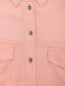 Блуза из вискозы с накладными карманами S.Oliver  –  Деталь