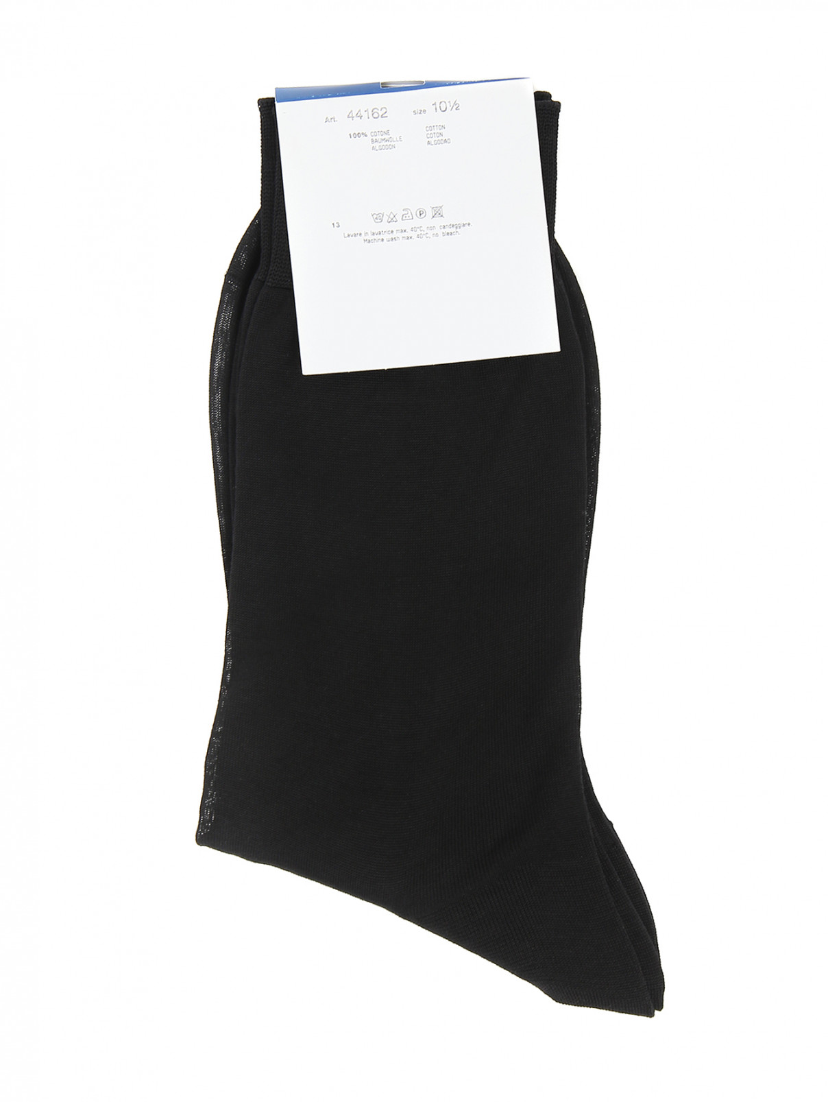 Носки из хлопка Nero Perla  –  Общий вид  – Цвет:  Черный