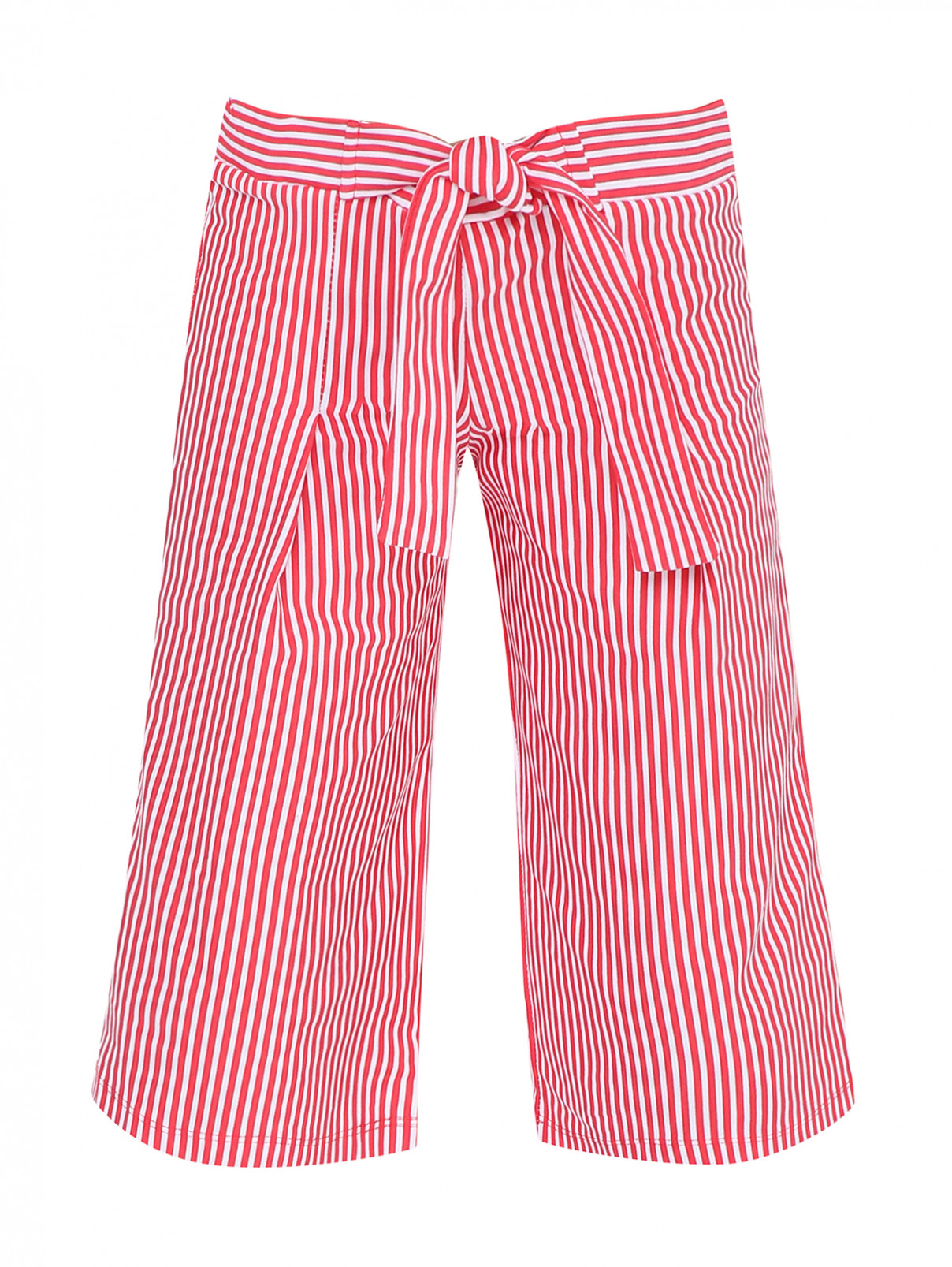 Трикотажные брюки с узором Nanan  –  Общий вид  – Цвет:  Узор