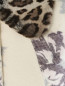 Полупальто с цветочным принтом и съемным меховым воротником Antonio Marras  –  Деталь