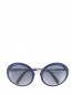 Солнцезащитные очки в оправе из пластика и металла Emilio Pucci  –  Общий вид