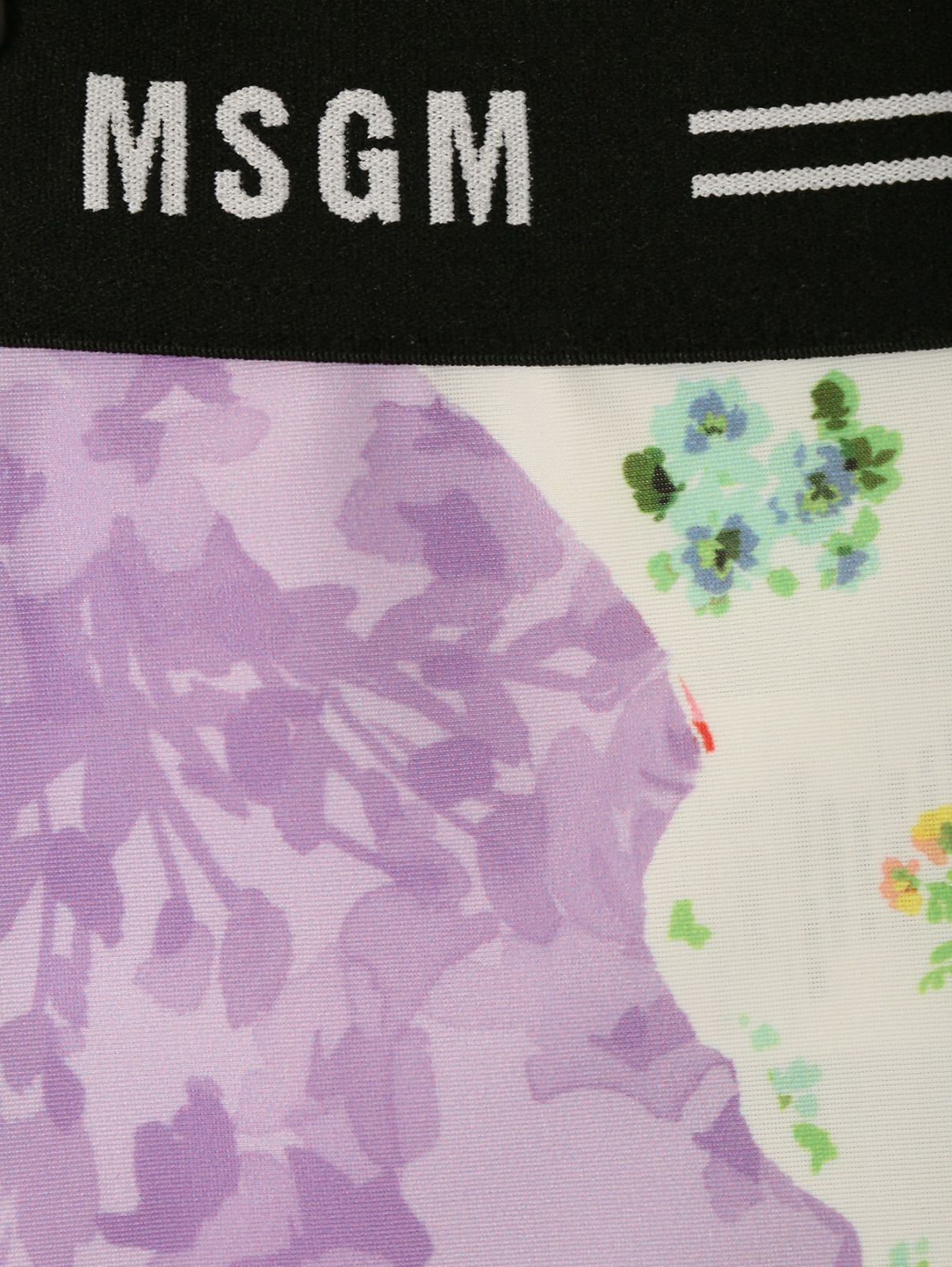 Леггинсы на резинке с узором MSGM  –  Деталь  – Цвет:  Узор