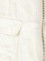Пальто из хлопка с воротником из меха лисы Ermanno Scervino  –  Деталь1