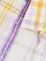 Рубашка из льна и хлопка с узором Etro  –  Деталь