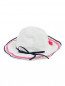 Шляпа из хлопка с контрастным декором Maximo  –  Обтравка2