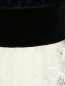 Бархатное платье-миди с отделкой из кружева и декоративными бусинами Philosophy di Lorenzo Serafini  –  Деталь1