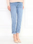 Узкие джинсы из светлого денима Emporio Armani  –  Модель Верх-Низ