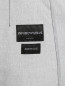 Пиджак из хлопка с узором Emporio Armani  –  Деталь2