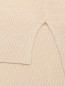 Джемпер из шелка и льна с короткими рукавами Piacenza Cashmere  –  Деталь