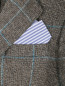 Платок из хлопка с узором "полоска" I Piccoli GiosBrun  –  Модель Общий вид