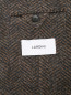 Пиджак из смесовой шерсти LARDINI  –  Деталь2