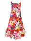 Платье из хлопка на лямках Dolce & Gabbana  –  Общий вид