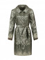 Пальто из фактурной ткани с боковыми карманами Philosophy di Alberta Ferretti  –  Общий вид