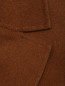 Удлиненный жилет из шерсти с поясом Luisa Spagnoli  –  Деталь