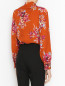 Блуза из вискозы с цветочным узором Max&Co  –  МодельВерхНиз1