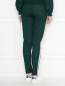 Трикотажные брюки с лампасами Isabel Marant  –  МодельВерхНиз1
