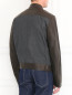 Куртка из шерсти с кожаными вставками Dsquared2  –  Модель Верх-Низ1