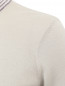 Джемпер из хлопка декорированный бисером Emporio Armani  –  Деталь1