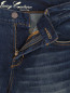 Укороченные джинсы прямого силуэта Juicy Couture  –  Деталь