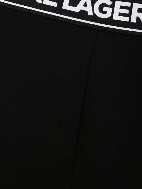 Леггинсы на резинке с логотипом Karl Lagerfeld - Деталь