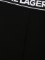 Леггинсы на резинке с логотипом Karl Lagerfeld  –  Деталь