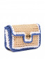 Плетеная сумка на цепочке Luisa Spagnoli  –  Обтравка1