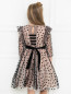 Платье из набивной ткани с пышной юбкой Aletta  –  МодельВерхНиз1