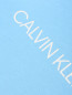 Свитшот из хлопка с принтом Calvin Klein  –  Деталь