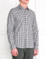 Рубашка из хлопка с узором "клетка" Paul Smith  –  Модель Верх-Низ